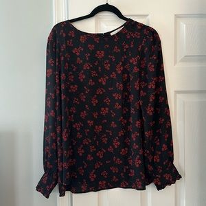 Long sleeved blouse